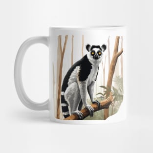 Ruffed Lemur Mug